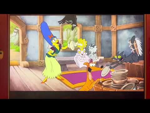 The Simpsons: Disney Couch Gag (Fland Canyon vs. Original)