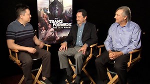 Chatting with Transformers Optimus Prime and Megatron