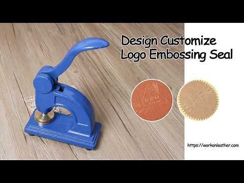 How to use Custom Logo Embosser Stamp Custom Embossing Stamp