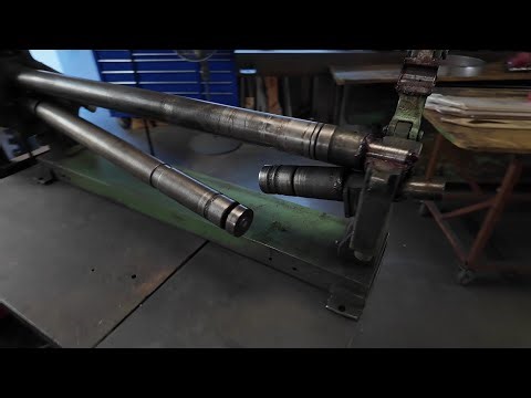 DIY Pexto Power Slip Roll Conversion │ Slip Roll Repair │ Metal Fab Welding