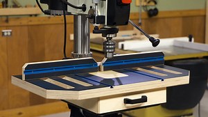 Building the Ultimate Woodworking Drill Press Table