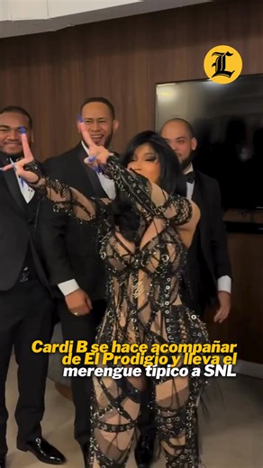 El merengue típico sonó en Saturday Night Live con Cardi B y El Prodigio, quienes se se presentaron en el programa estadounidense la noche del sábado. #ListínDiario | Listín Diario