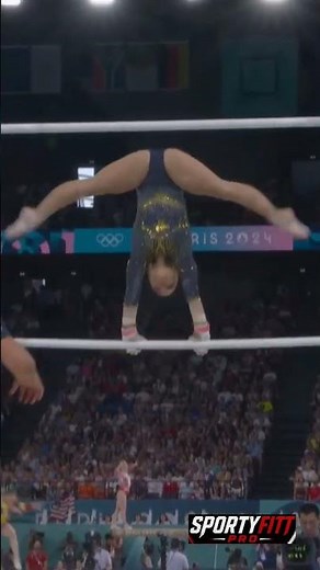 insane gymnastics amazing movement unbelievable courage #gymnast #olympics #sports #fall #paris2024