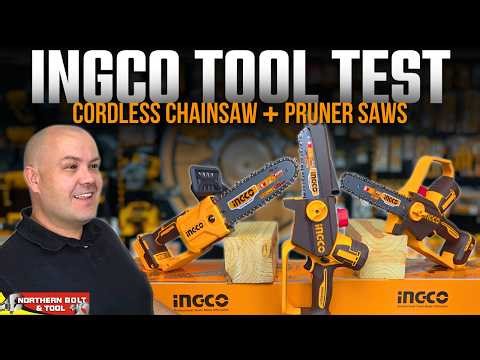 Which is Best? Ingco Cordless Chainsaw vs Pruner Saw Test