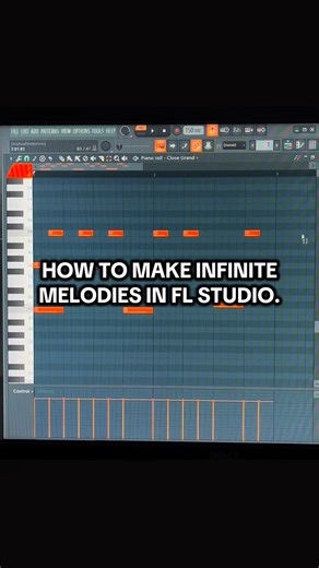How To Make Infinite Melodies in Fl Studio!😤 #flstudio #ﬂstudio #producer #flstudiogang #fistudio | Guy Beats