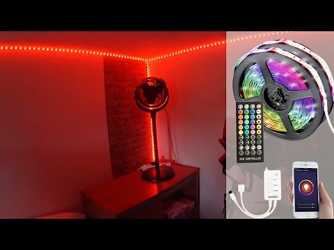 How to install a Luminea connected RGB LED strip? [PEARLTV.FR]