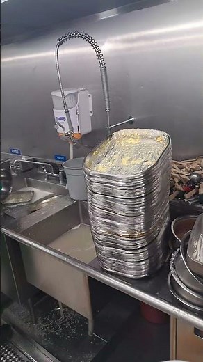 Kitchen Steward Cleaning Setup #cleaner #kitchenstewardjob #galley #KST #GalleyUtility