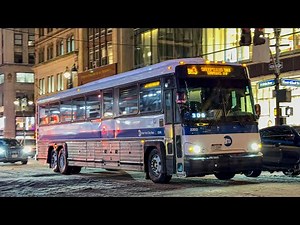 MTA New York City Bus Compilation in Midtown Manhattan #11