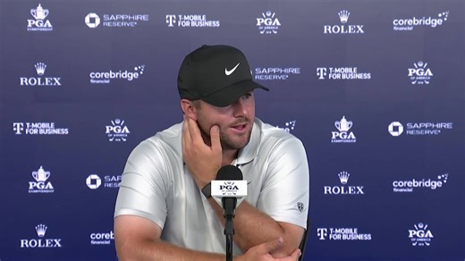 Chris Gotterup on Aronimink’s tough setup at PGA Championship