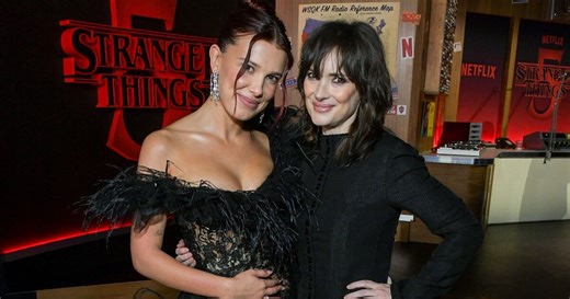 Winona Ryder speaks emotionally about co-stars