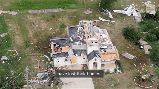 Deadly EF2 tornado strikes North Texas town