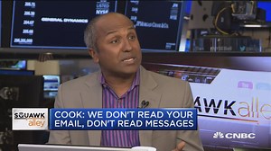 Tim Cook is saying privacy is a fundamental human right, says Sree Sreenivasan