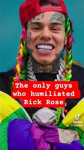 Rick Rose fear 6ixe9ine #youtubeshorts #viral