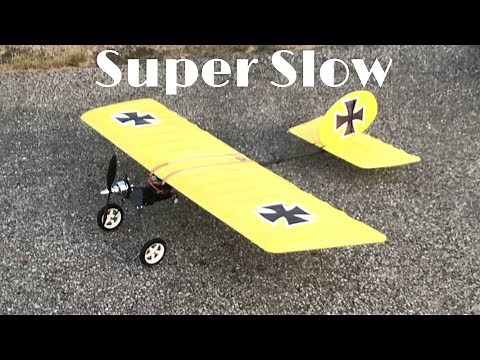 Flying The HobbyKing Slow Stick - (Super Slow)