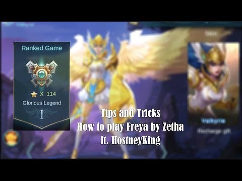 Mobile Legends - Tips and Tricks - How to Play Freya Quadrakill (KDA 13/1/6)