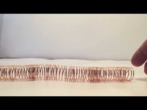 Electro Magnetic Train Experiment (How to make a electro Magnetic Train?)