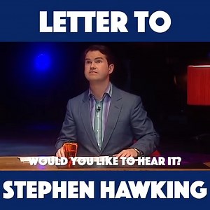 58K views · 858 reactions | I once wrote to Stephen Hawking | Jimmy Carr | Facebook