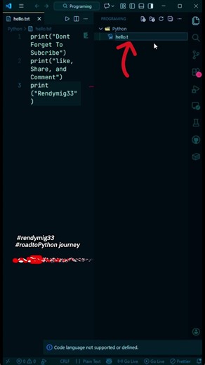 Did You Know ?? The py File Extension ? #python