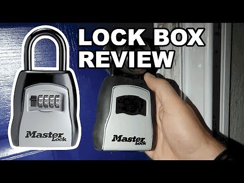 Master Lock Combination LockBox for Real Estate REVIEW