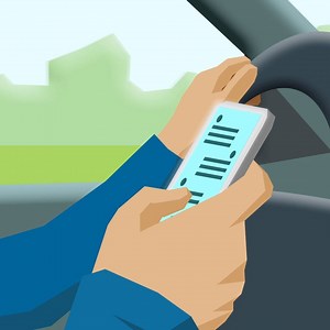 Texting and driving is dangerous. Don't be a statistic. | Mercury Insurance