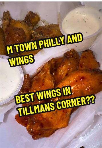 Delicious Wings and Cheesesteaks at M Town Philly