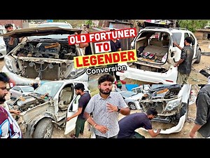 आज अपनी Fortuner का Post*Mortem कर दिया 💀 टुकड़े टुकड़े कर दिए 😲 Old Fortuner to Legender Convert 🔥