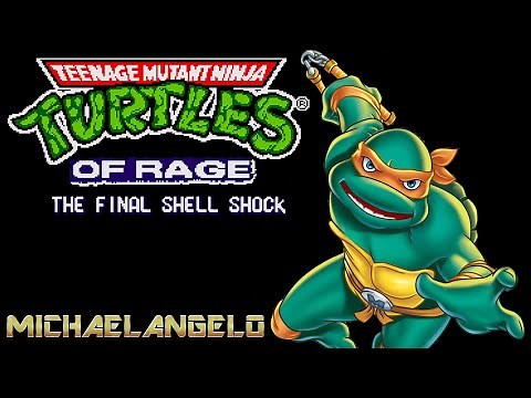 TMNT of Rage - The Final Shell Shock GENESIS Playthrough with Michelangelo (1080p/60fps)
