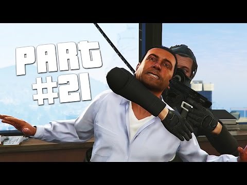GTA 5 - First Person Walkthrough Part 21 "Three's Company" (GTA 5 PS4 Gameplay)