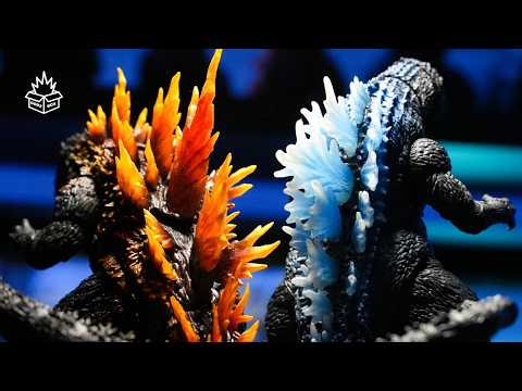 【HIYA】Godzilla2001 & Godzilla2000 Heat Ray Ver. UNBOXING!!
