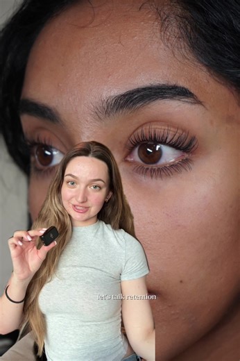 Let’s talk about the retention on our lash lift extensions service🤭 With the lash lift extensions the extensions are a temporary enhancement, there are no fills for this service My client had the extensions shed around the 3/4 week mark and was left with a beautiful lift for the remaining time! This is her 7 week retention🙈 At this 7 week mark it is time for her to come in again for another lift or another lift extensions! I wanted to show how this service is not damaging to your natural lashe