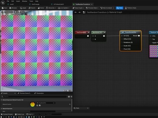 44 UV随机变换 UE Unity Graph基础