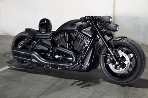 Custom Harley-Davidson Night Rod by DD Designs Is Wide and Fully Murdered Out