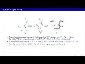 Lecture 29 Introduction to BJT amplifier 5