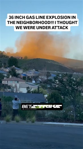 OblivionBlast on Instagram: "A 36-inch gas line explosion in their neighborhood, joking that they thought they were under attack. Warning: Graphic content. Explosion footage may be disturbing to some viewers. We Find the Best EXPLOSION Reels and Share it Here. Check our Post & Find to your Favorite Video. DM us for Removal or Credit #fyp #explorepage #foryou #reelsinstagram #reelsviral"