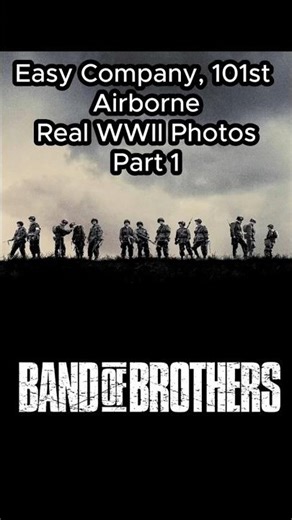 Real WWII Photos of Easy Company, 101st Airborne Division Part 1