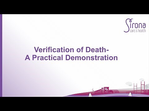 Verification of Death - A Practical Demonstration