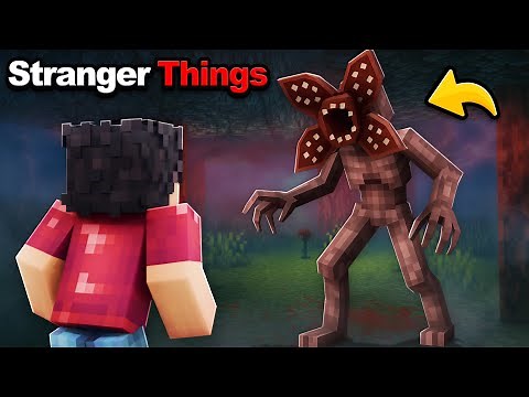 I Added The DEMOGORGON Into Minecraft..