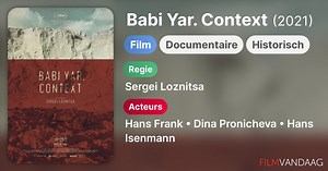 Babi Yar. Context (2021)