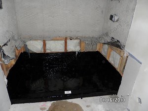 Hot mop showers vs waterproofing systems