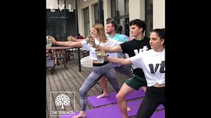 Plenty of room in The Terrace for a spot of Gin Yoga, you bring the mats and the flexibility... We'll just drop off the gin :) A sunny day on The Terrace, there's nothing quite like it :) | The Terrace Carlow | Facebook