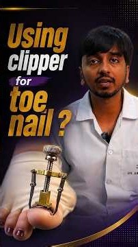 Using a Clipper for Toenails? Is It Safe? | Correct Toenail Cutting Technique Explained