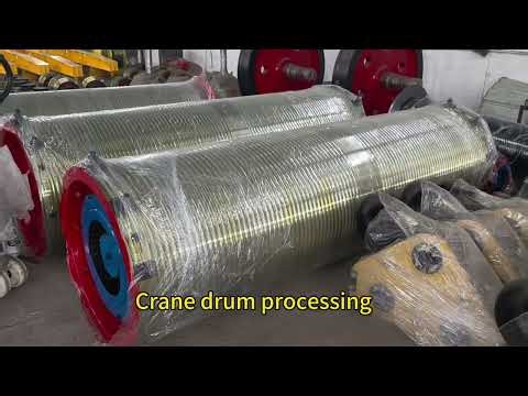Crane Drum Manufacturing Process | Precision Machining & Finished Product | HL Crane