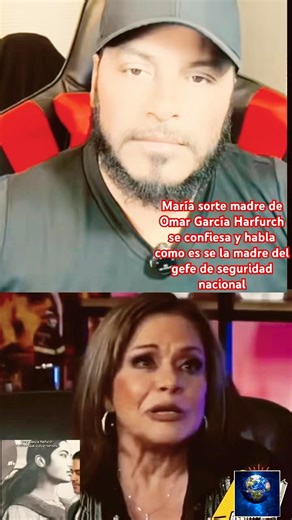 María sorte madre de Omar García Harfurch nos cuenta cómo es ser la madre del gefe de seguridadmexic