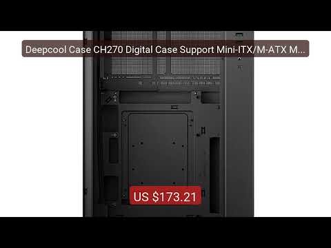 Deepcool Case CH270 Digital Case Support Mini-ITX/M-ATX Motherboard... — Top Rated 2026 | Buy Now!