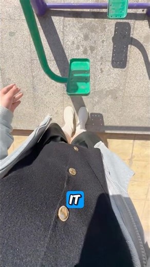 She Did Not Trust The Swing Physics 😭