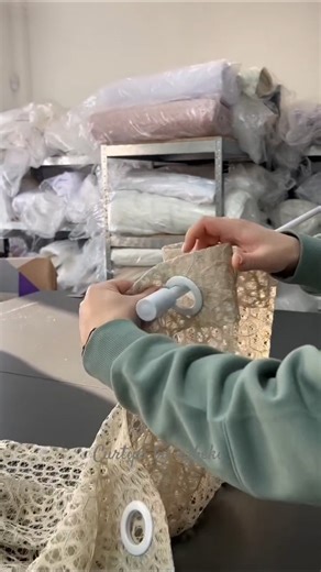 How to install curtain in the rod #curtains #homedecor #tips