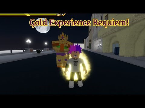 Gold Experience Requiem Showcase! | YBA