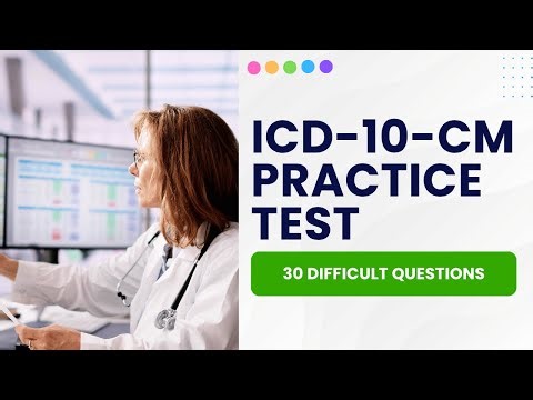 ICD-10-CM Exam Preparation 2026 - Medical Coding Practice Test (30 Difficult Questions)