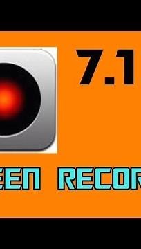 Display Recorder for IOS 7.1.1-7.1.2 (jailbreak required)
