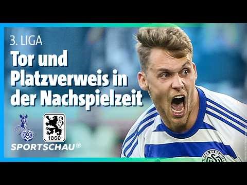 MSV Duisburg - TSV 1860 Munich Highlights 3rd League, Matchday 30 | Sportschau